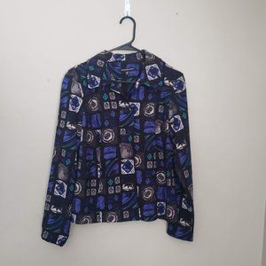 Briggs new york long sleeve button down shirt